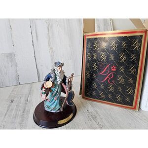 Duncan Royale Mongolian Santa miniature history Santa Claus figurine vintage 198